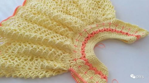 毛线编织教程 童装格子裙的钩织方法